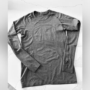 lululemon SwiftlyT Long Slv Crew - Gray 8